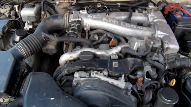 Двигатель 2JZ-FSE (D4) в Марк 2, JZX110 кузов / Toyota 2JZ-FSE Engine Inside Of Mark II, JZX110