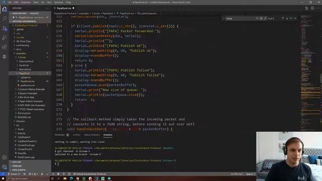 ClusterDuck Protocol Stream 5 | PapaDuck Queue