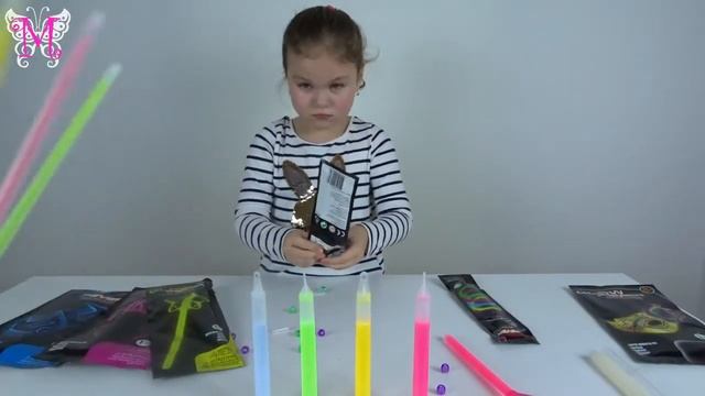 СВЕТЯЩИЕСЯ НЕОНОВЫЕ ПАЛОЧКИ Распаковка Светимся в темноте смотреть онлайн