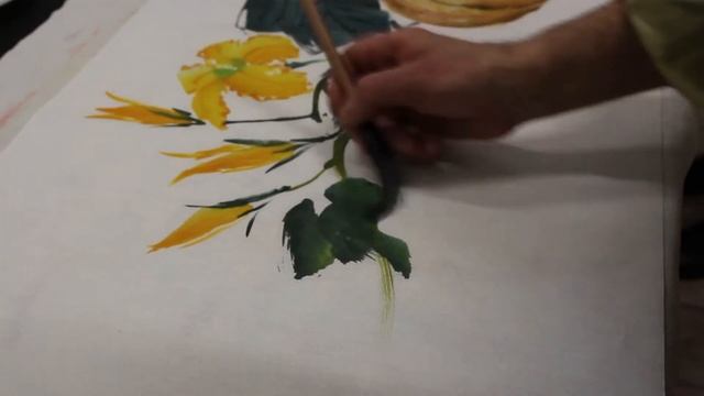 Мастер-класс по китайской живописи с Вячеславом Синкевичем. Тема "Цыплята и Тыква" смотреть онлайн