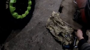 motoland wild track 200. замена масла в двигателе.