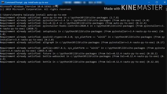Python script file to single executive file.In two methods. pyinstaller and auto-py-to-exe смотреть онлайн