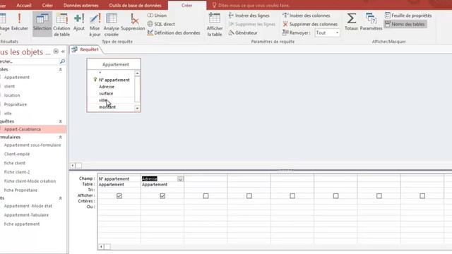 Microsoft Access 2016 #05 : Créer des requêtes смотреть онлайн
