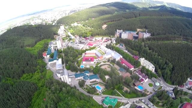 Аэросъемка Белокуриха смотреть онлайн