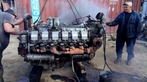Запуск ЯМЗ-850 после кап. ремонта