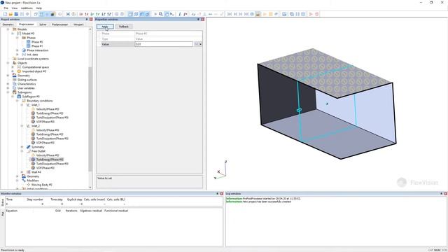 FlowVision Tutorial: Floating boat смотреть онлайн