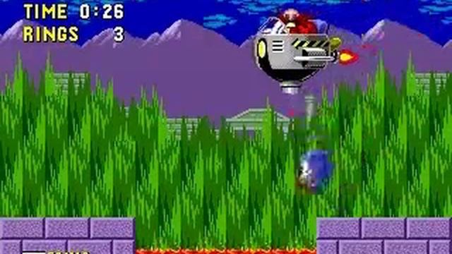Sonic 1 Marble Zone Act 3 in 39 seconds смотреть онлайн