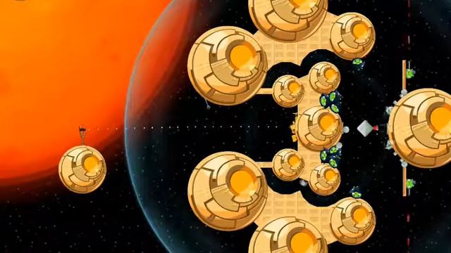 Angry Birds Star Wars. D-4 Bonus Level (3 Star Walkthrough) смотреть онлайн