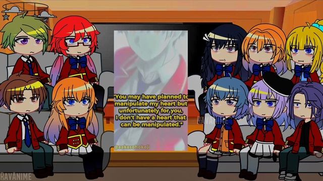 COTE React To Ayanokoji |????????| Classroom Of The Elite React To Ayanokoji