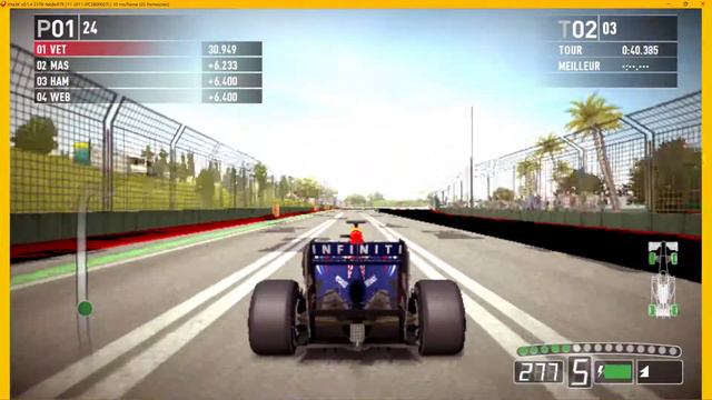 Vita3K WIP - F1 2011 - Gameplay - 3O fps смотреть онлайн