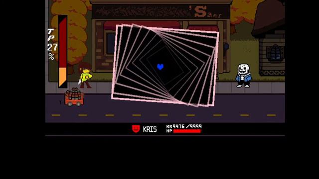 Deltarune Kris Vs Sans