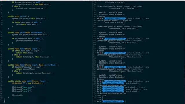 Learning Java - LinkedList смотреть онлайн