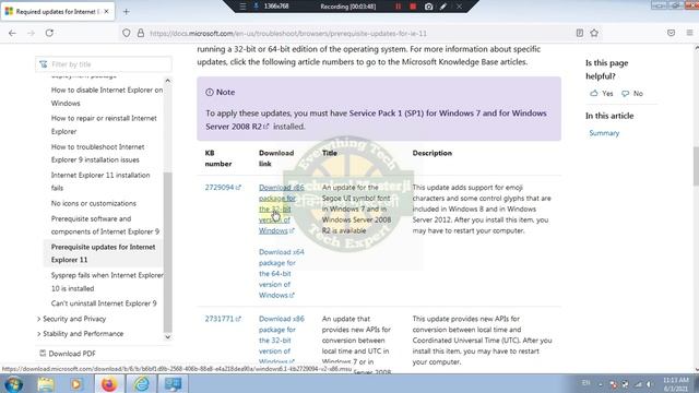 How To Install Internet Explorer 11 In Window 7||get Update||