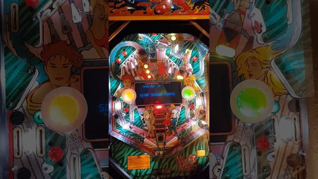 1989 Gottlieb Night Moves Cocktail Pinball Machine Game Play and Tutorial смотреть онлайн