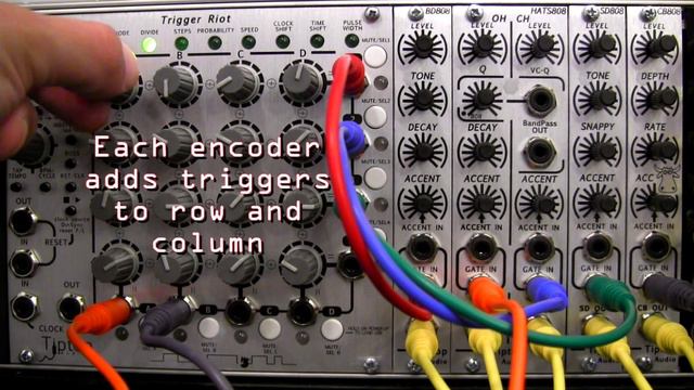 Modular Wild Presents SOUNDS-Tiptop Audio Trigger Riot- Programming Independent and Matrix Modes смотреть онлайн