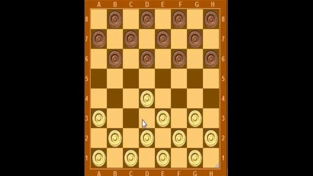 Какой шашкой начать партию!!! Русские шашки. Шашки онлайн.Шашки игра смотреть онлайн