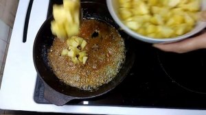 Карамелизированные яблоки