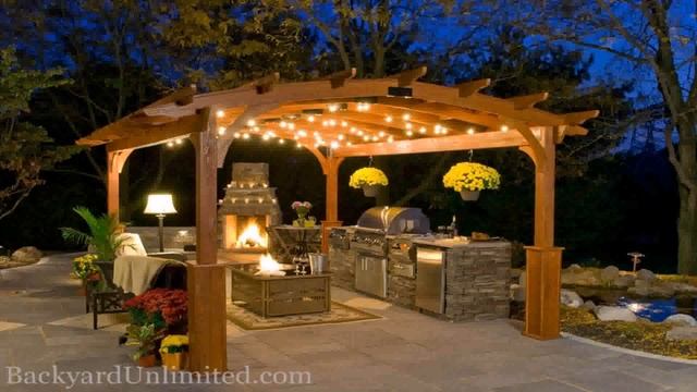 Backyard Pergola