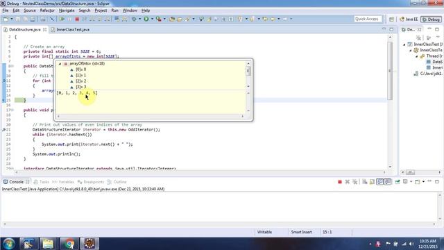 Java inner class example | Java Tutorial смотреть онлайн
