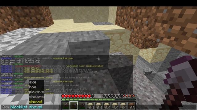 Vein Miner Plugin Showcase | Minecraft 1.16 !? смотреть онлайн