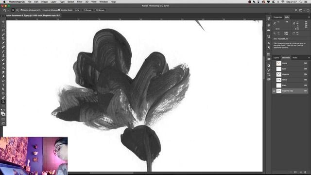 Canais do Photoshop - Suas maravilhas e possibilidades - Design Têxtil смотреть онлайн