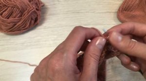 Пятка подкова носка спицами