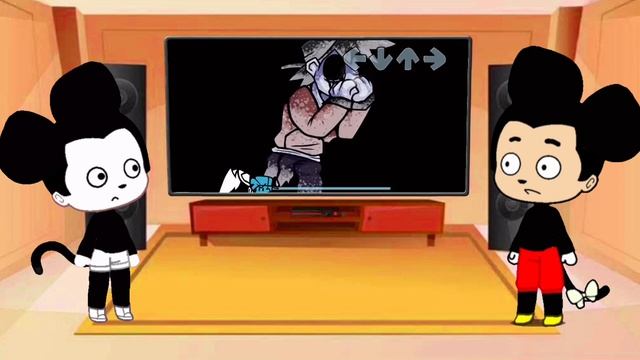Suicide Mickey Mouse Gacha React to FNF Monochrome Remix | Mount Silver FNF [Hypno Lullaby FNF] смотреть онлайн