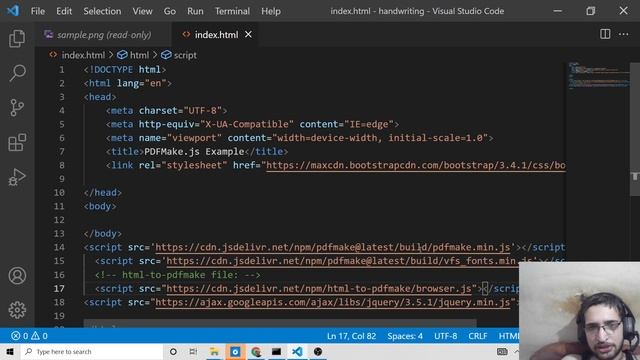 Javascript PDFMake.js Example to Convert Dynamic Raw HTML Template to PDF Document in Browser смотреть онлайн
