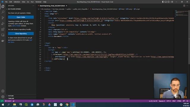 Create a geoJSON File and Add to Leaflet смотреть онлайн