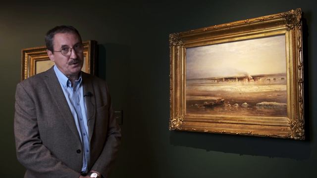 «Вокруг Левитана» / А.К. Саврасов. Разлив Волги под Ярославлем. смотреть онлайн