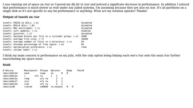 DevOps & SysAdmins: MySQL performance on FreeBSD after moving db files from /var смотреть онлайн