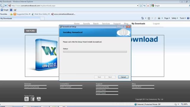 Save As Excel Office Plugin Installation procedure смотреть онлайн