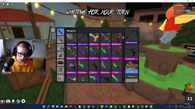 Roblox Supreme's MM2 Game Codes Nick's Scythe + Corrupt and More! + Giveaway at the End! смотреть онлайн