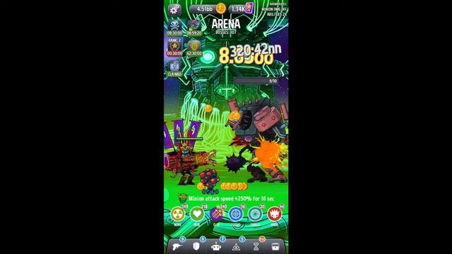 Tap Busters Arena 200+ смотреть онлайн