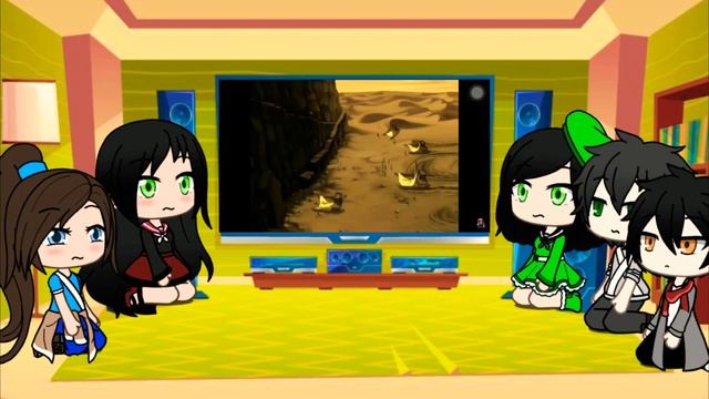 The Legend of Korra react to Avatar Aang смотреть онлайн