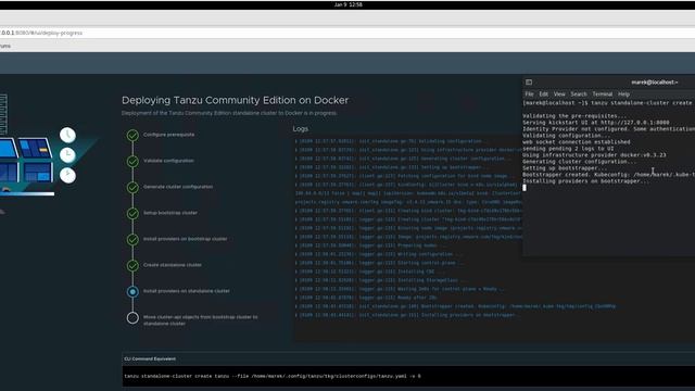 Deploying Tanzu Community Edition on Docker - 019 смотреть онлайн
