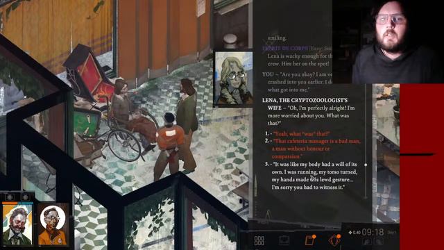 Trying to livestream Disco Elysium on my shitty laptop смотреть онлайн