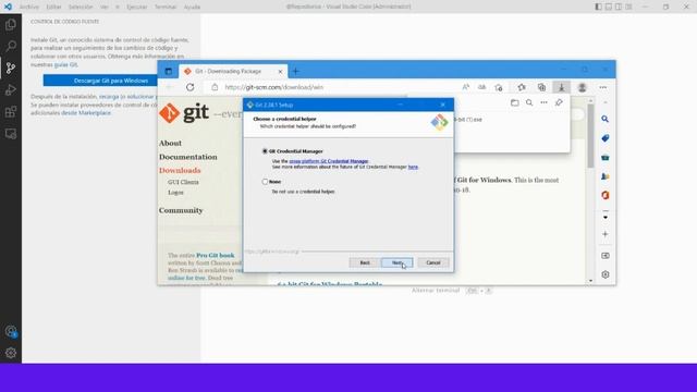 Instalar Git en VisualStudio Code. Luego estamos listos para configurar un repositorio en github смотреть онлайн