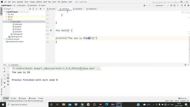 Kotlin Companion Object vs Java Static variables and methods | in Hindi смотреть онлайн