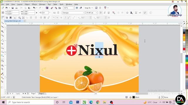 HOW TO MAKE A Medicine ? LABEL DESIGN IN CORELDRAW IN HINDI / URDU #AZAM_FAROOQI смотреть онлайн