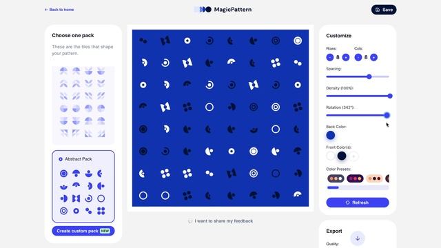 MagicPattern - The SVG background pattern generator ? смотреть онлайн