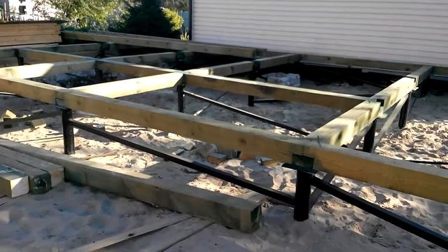 1 строю дом обвязка винтовых свай брусом 3 смотреть онлайн