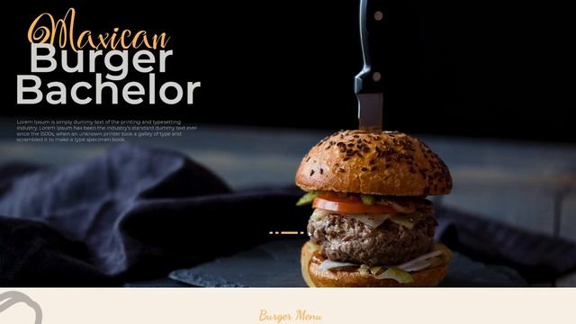 Adobe XD UI/UX Design | Landing Page | Responsive Website Design | Burger | DESIGNX VJ смотреть онлайн