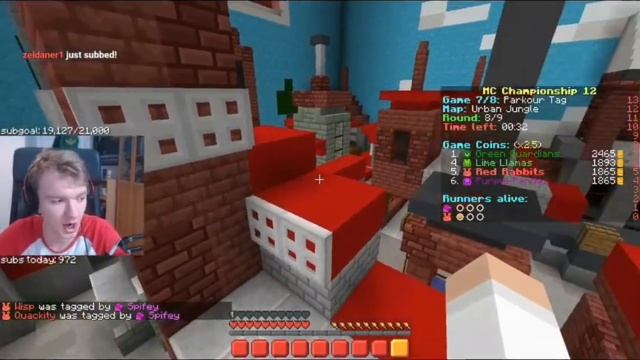 Tommyinnit Destroys Dream's team In Parkour Tag (and Doesn't React) смотреть онлайн