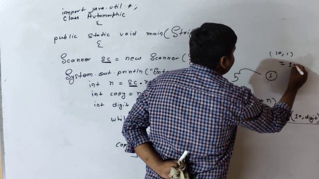 Program to check whether a number is Automorphic number or not | Java Online Training смотреть онлайн