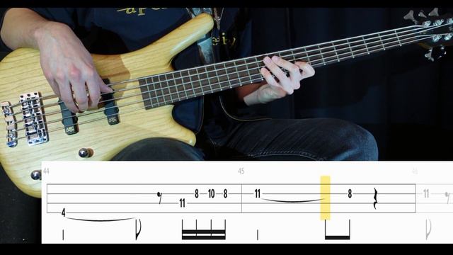 Time Table (Genesis) - (BASS ONLY) Bass Cover (With Tabs) смотреть онлайн