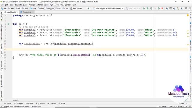 Primary Constructor in Kotlin | Kotlin Programming Tutorial in Urdu смотреть онлайн