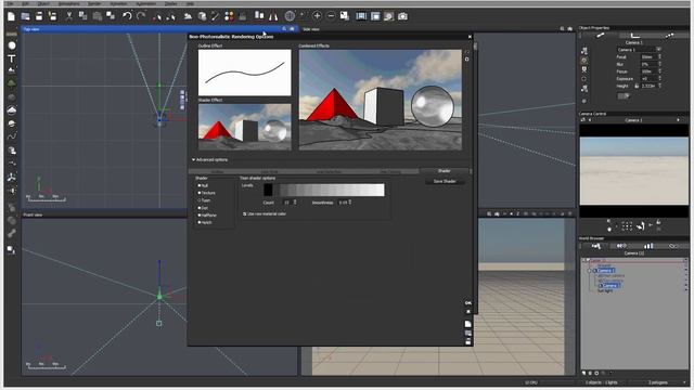 57 camera properties. Introduction to Vue 2015 tutorials. смотреть онлайн