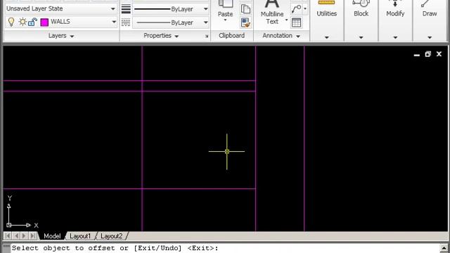 AutoCAD 2D Drawing Course A - Part 3 - Partitions смотреть онлайн