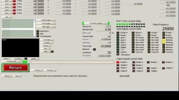 Troubleshooting in Mach3